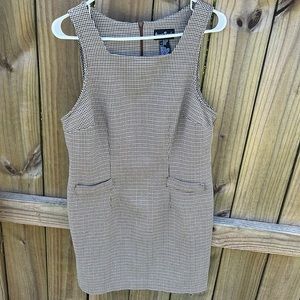 Vintage Jamie Brooke Houndstooth Dress Medium